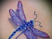 Semnificația tatuajului „Libelulă” pentru băieți și fete Tatuaj cu libelulă pe încheietura mâinii