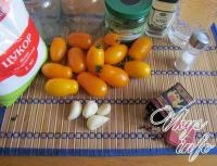 Recept na solené paradajky v pohároch na zimu